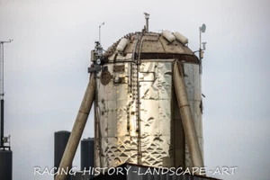 Foto 2021 10 de febrero 8x10 SpaceX Starship Strarhopper Boca Chica Texas Prueba 1 - Imagen 1 de 1