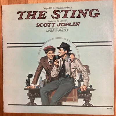 The Sting Original Motion Picture Soundtrack - Vinyl LP- Scott Joplin- Free Ship - Image 1 of 4