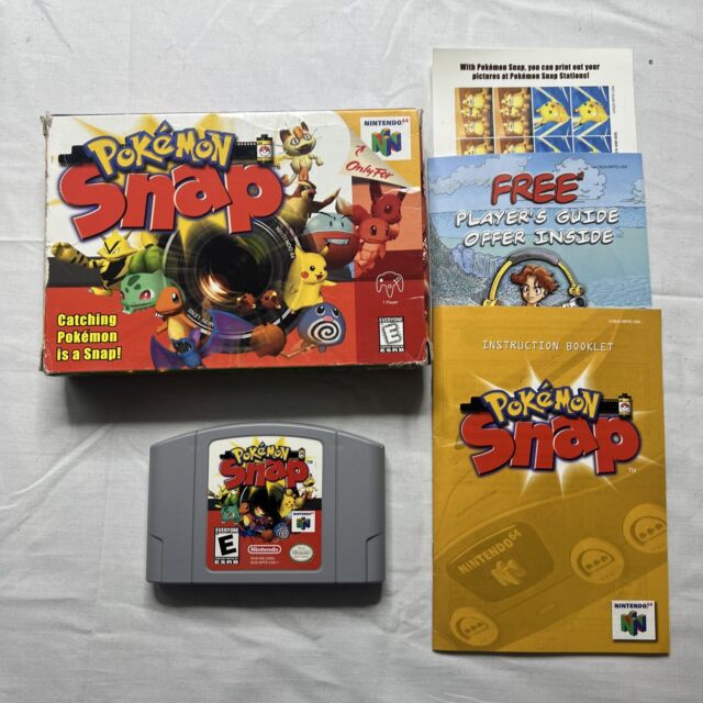 Pokémon Snap, Nintendo 64, Jogos