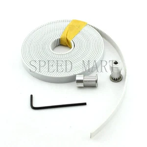 2 x MXL Type Timing Pulley 15 Teeth 5mm Bore for Stepper Motor + 2m MXL Belt - Picture 1 of 3