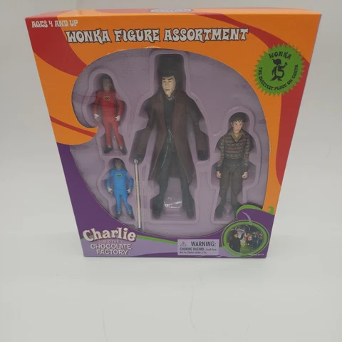 Funrise Willy Wonka Figure assortment Charlie & the Chocolate Factory (J Depp) Cover