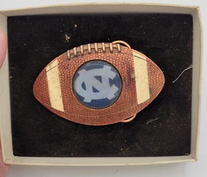 Bergamot NC Tarheels Football Belt Buckle (Rare) - Picture 1 of 3