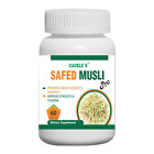 Capsule Safed Musli Pro 60 pour stimuler l'énergie, l'immunité, améliorer l'endurance de la force