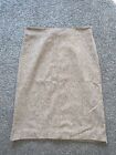 Vintage Gap Beige Wool Blend A-Line Skirt Size 12 Gorgeous