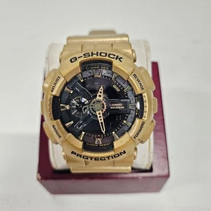 Orologio Uomo Casio G-Schock Analogico Digitale WR20BAR 5146 GA-110GD - fino a 8-3/4" - Foto 1 di 8