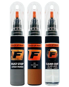 for VOLKSWAGEN VW 4M ENERGETIC ORANGE TOUCH UP PAINT Pen Kit Scratch Repair Set - Picture 1 of 10
