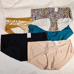 Auden 5pk Assorted Hipster Underwear Womens X-Large Stretch - Picture 1 of 10