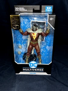 DC MULTIVERSE VAMPIRE SHAZAM GOLD LABEL WAL-MART MCFARLANE TOYS 7" ACTION FIGURE - Picture 1 of 17