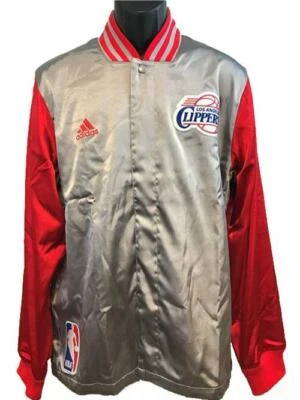 Los Angeles Clippers Mens L-XL-2XL-3XL-4XL-5XL+2 On Court 2nd Half Jacket $100 - Image 1 of 4