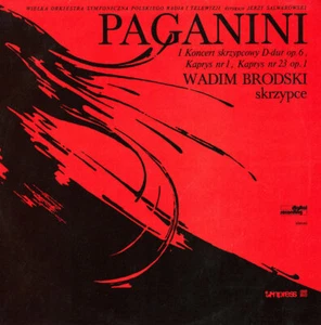 PAGANINI Violin Concerto 1, Caprices 1 & 23 WADIM BRODSKI Tonpress SXT-48 1984 - Picture 1 of 3