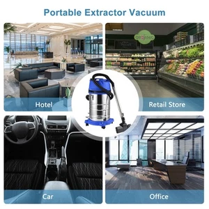 AU (Uk Standard) 30L Wet And Dry Vacuum Cleaner 1600W 18Kpa Suction One-Button - Zdjęcie 1 z 9