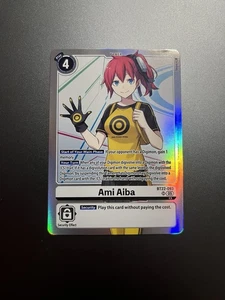 Ami Aiba BT22-093 SR NM Cyber Eden Digimon TCG - Picture 1 of 2