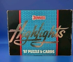 1987 Donruss Highlights fabrikversiegeltes Baseballkarten-Set McGwire, Maddux, Bo - Bild 1 von 5