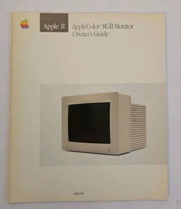 Apple II - AppleColor RGB Monitor - Bedienungsanleitung, IIgs (030-3106-B) - Bild 1 von 7