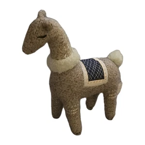 Nate Berkus für Baby Plüsch Lama Alpaka Kinderzimmer Deko Wolloptik neutral beige - Bild 1 von 8
