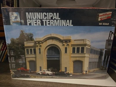 Walthers Cornerstone Series HO Scale Municipal Pier Terminal 933-3066 New - Image 1 of 2