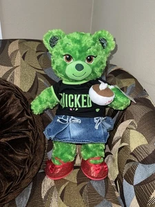 Build a Bear Wicked Green Witch Bear 16” Plush Stuffed Animal - Picture 1 of 3