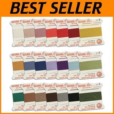 Silk Cord for Jewelry Making - 20 Colors Assortment - Image 1 of 4