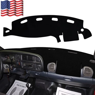 Car Dashboard Cover Dash mat Non-Slip Sun Shade Pad For Dodge Ram 2500 1998-2001 Foto 1 de 4