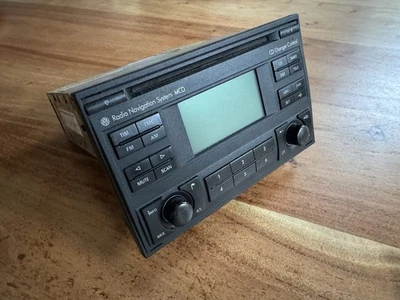 VW Passat 3BG Golf 4 Navi MCD Blaupunkt 1J0035191A Radio CD Steuerung Original - Bild 1 von 4