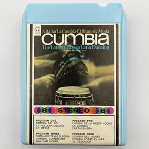 Carmen RIvero - A Bailar La Cumbia - Restored 8 Track Tape - New Pad and Splice - Picture 1 of 6