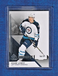 Rookie True 2014-15 SP usado en juegos/17 # 141 Adam Lowry radiocontrol - Imagen 1 de 2