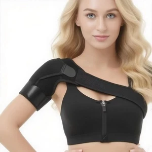 Shoulder Brace Support Compression Sleeve Torn Rotator Cuff Relief Joint AC Pain - Picture 1 of 4