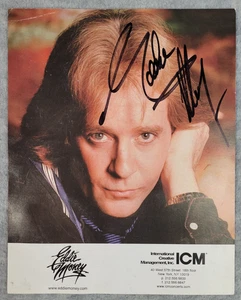 ICM Eddie Money Foto handsigniert signed Singer Songwriter 8x10 80er Jahre - Bild 1 von 6