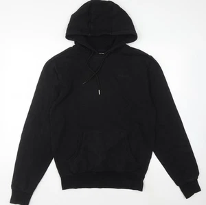 Gio-goi Men's Black Pullover Hoodie XS Cotton Knit - Picture 1 of 12