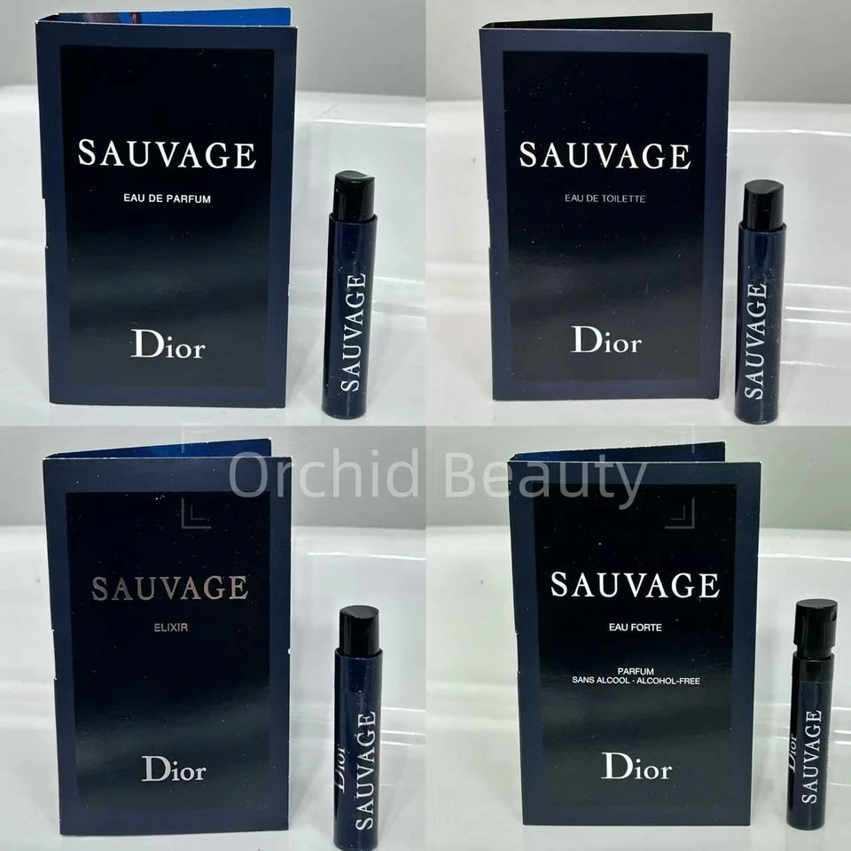 Novo Dior Sauvage Eau de Parfum/EDT/Perfume Masculino Amostra Spray 0,03 oz/1 ml~Escolha o Perfume - Imagem 1 de 1