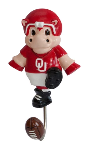 Oklahoma University Sooners Mascot Wall Hook NCAA Licensed college sports big 12 Cover