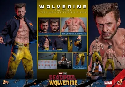 Pre-order Hot Toys MMS756 1/6 Marvel Deadpool and Wolverine Toy TVA Uniform Ver. - Image 1 of 4