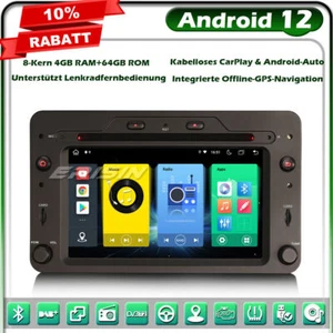 8-Kern Android 13 Autoradio Navi Alfa Romeo 159 Sportwagon Spider Brera CarPlay - Bild 1 von 22
