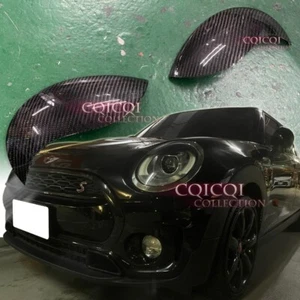 Carbon Fiber eyebrow eyelid for Mini Cooper Clubman Convertible F55 F56 F54F57◎ - Foto 1 di 5