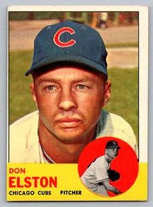 1963 Topps #515 Don Elston Cubs - Bild 1 von 3