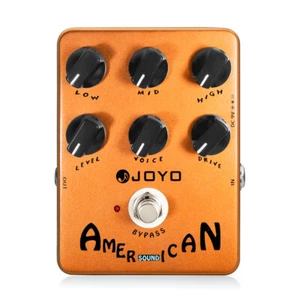 Pedal de guitarra distorsión JOYO Overdrive amplificador de sonido americano simulador True Bypass - Imagen 1 de 13