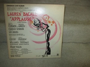 Lauren Bacall/Applause Cast Album Vinyl LP/ABC Records 1970/Gatefold - Picture 1 of 8