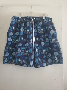 U.S. Polo Assn Men’s Swim Trunks Size XXL Sea Horses And Shells Look Great - Picture 1 of 6