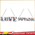 Words with Butterfly Colorful Diamond Art Hanging Pendant Home Decor (LOVE)