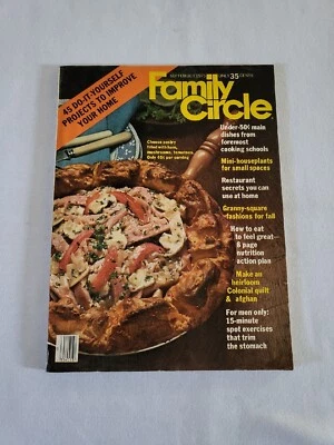 1975 September, Family Circle Magazine, Needlework, (MH594) - Image 1 of 3