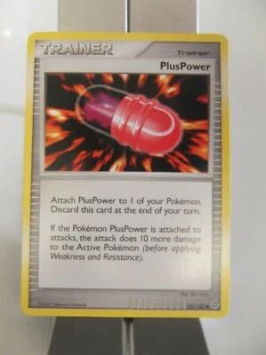 044PK121 - Plus Power - 121/132 - Secret Wonders - Trainer - VG - Image 1 of 2