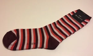 NWT J. Crew Women's Wide Triple Stripe Trouser Socks (80% Cotton) - Picture 1 of 1