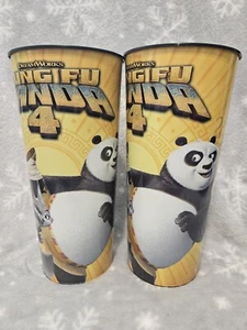 2 Dream Works Kung Fu Panda 4 Movie Cups - Picture 1 of 5