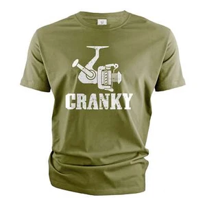 Camiseta de pesca divertida para hombre Carrete de pesca irritable Divertido papá abuelo Camisa - Imagen 1 de 8