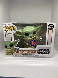 Funko Pop! Grogu #474 Star Wars Macy's Thanksgiving Day Parade EXCLUSIVE MAY - Picture 1 of 6