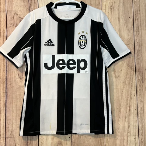 ADIDAS JUVENTUS ITALY 2016/17 HOME FOOTBALL SOCCER SHIRT JERSEY YOUTH SMALL Cover