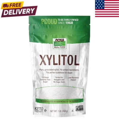 BRANDED Real Food, Organic Xylitol, 1 lb (454 g), Keto-Friendly