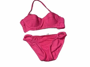 ~ Bikini Swimsuit suit, small bathing, suit Hot Pink Petite-Bikini, by accelerat - Picture 1 of 14