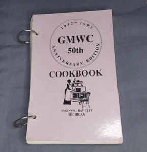 GMWC General Motors Womens Club 50TH Anniversary Cookbook Saginaw Bay City MI - Picture 1 of 4