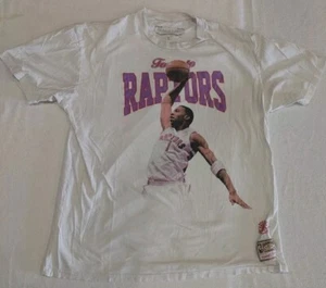 NBA Tracy McGrady Mitchell & Ness Toronto Raptors T-Shirt Adult Size XL - Picture 1 of 5